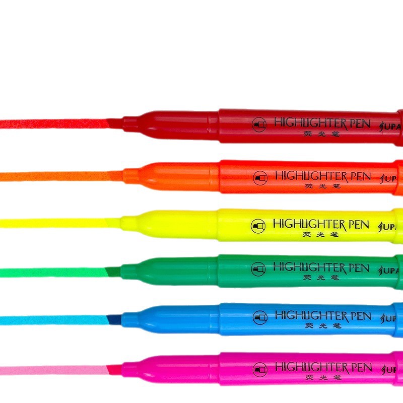 Suministro directo de fábrica de resaltadores coloridos, estudiantes, puntos clave, marcadores llamativos, pintura, graffiti, bolígrafos de acuarela, spot al por mayor
