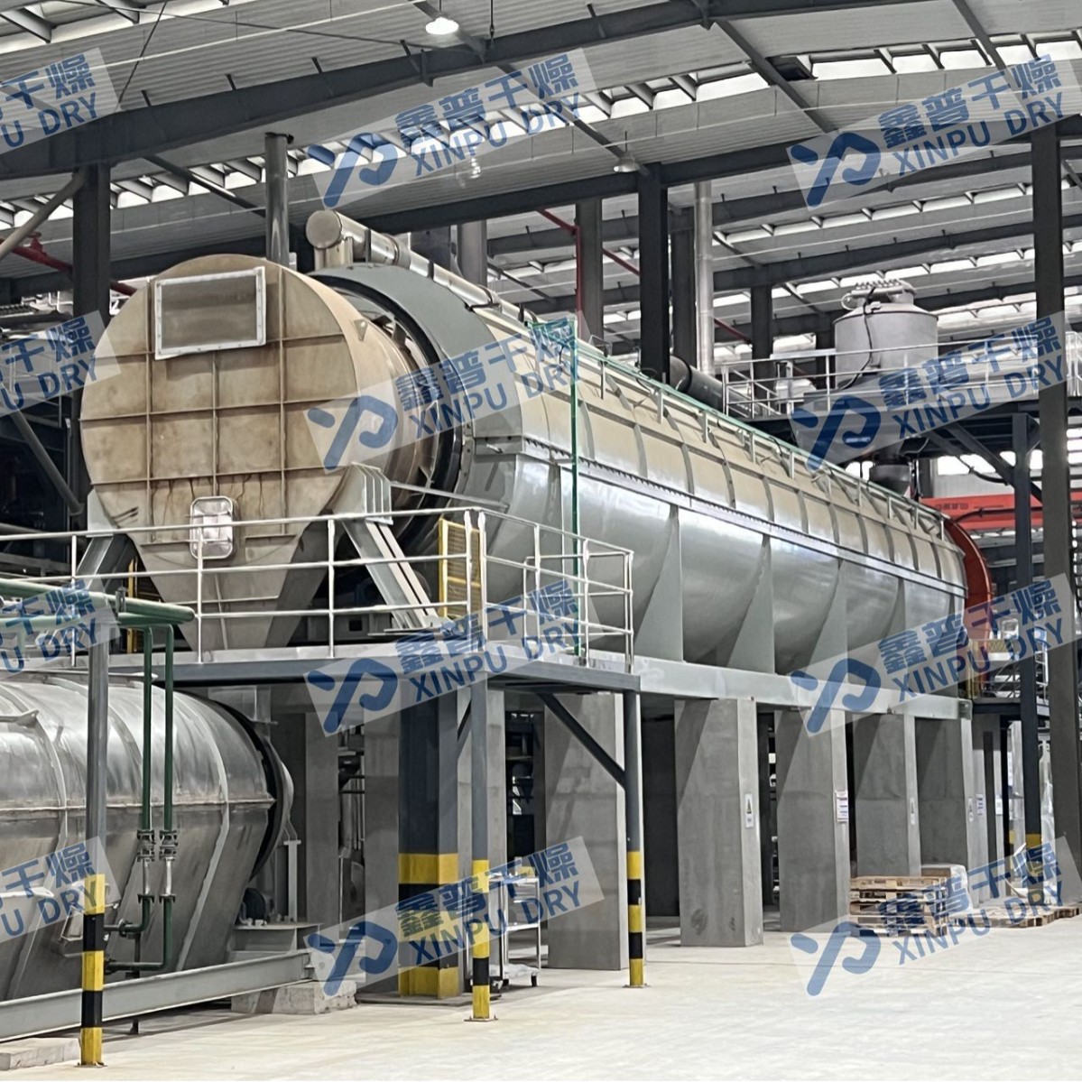 厂家供应 电池回收热解炉 焙烧化工粉体回转炉 氧化镁烧结回转窑