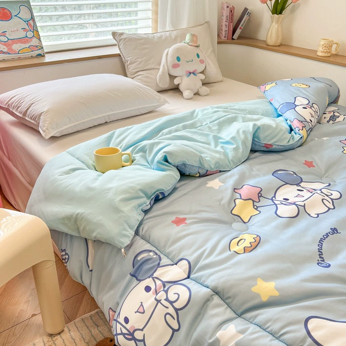 Мультяшный лосьон Sanrio стеганое одеяло утолщенное и теплое зимнее стеганое одеяло