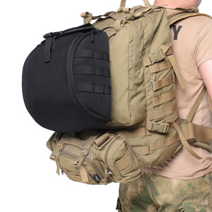 Factory New 1000D Outdoor Tactical Helmet Bag Men's Motorcycle Helmet Storage Bag Accessory Bag Portable Hanging Bag