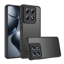 跨境适用小米15TPRO肤感磨砂半透二合一手机壳REDMI 15C全包防摔