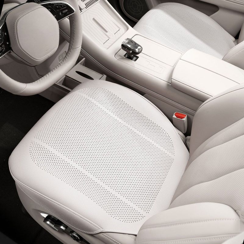 BYD Geely — Mercedes-Benz Seat cushion, seat cover - b-full-coverage-thin-elegant-white-front-row-two-pieces