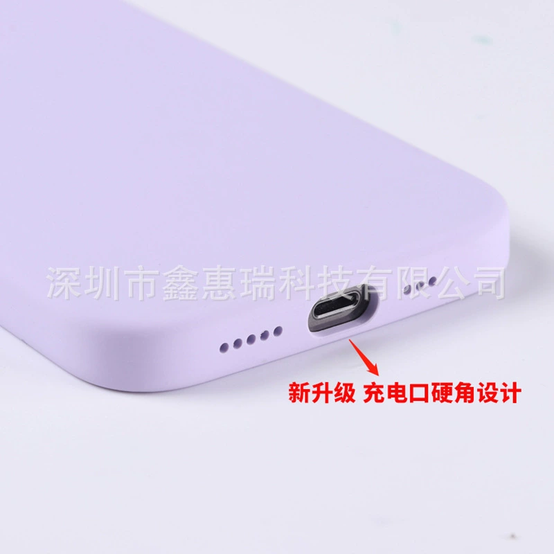 Чехол для iPhone 14 Pro, силиконовый защитный чехол, совместим с Apple, фирменный
