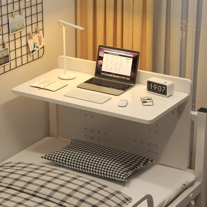Bedside Computer Desk, Bunk Bed Desk, Dormitory Essential for College Students, Hanging Side Table, Hanging Lazy Small Table