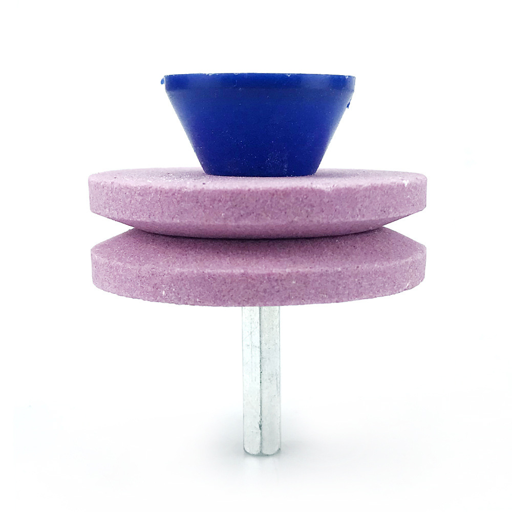 이중 채찍질 돌 (핑크)