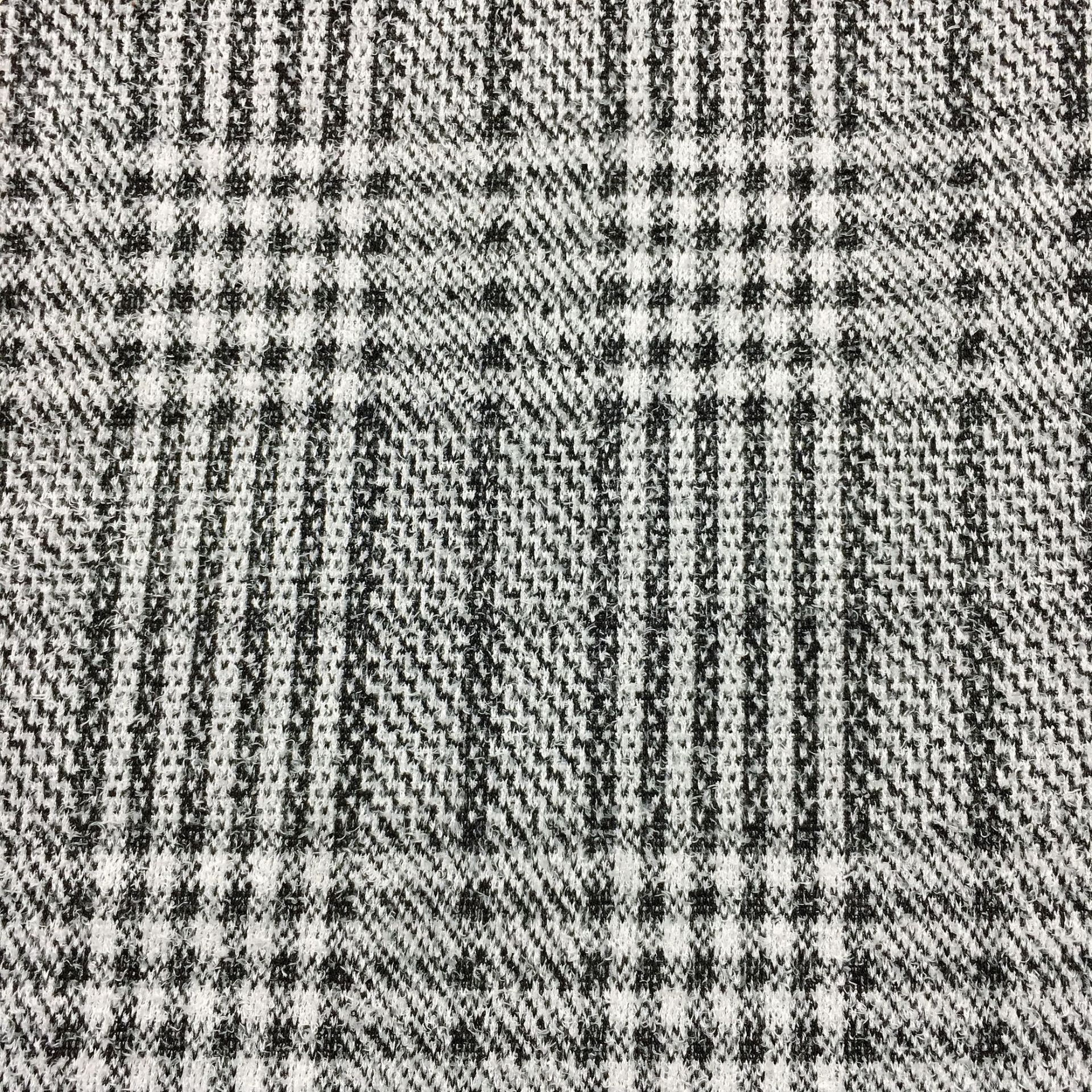 蜈蚣纱格子提花