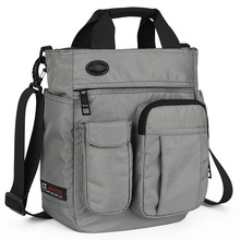 跨境升级款便携手提单肩包可扩展旅行商务包背包男女通勤斜挎包