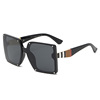 Fashionable trend retro sunglasses, glasses solar-powered, city style, wholesale