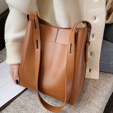 秋冬大容量女包2024新款时尚百搭潮韩版复古托特包女士单肩斜挎包