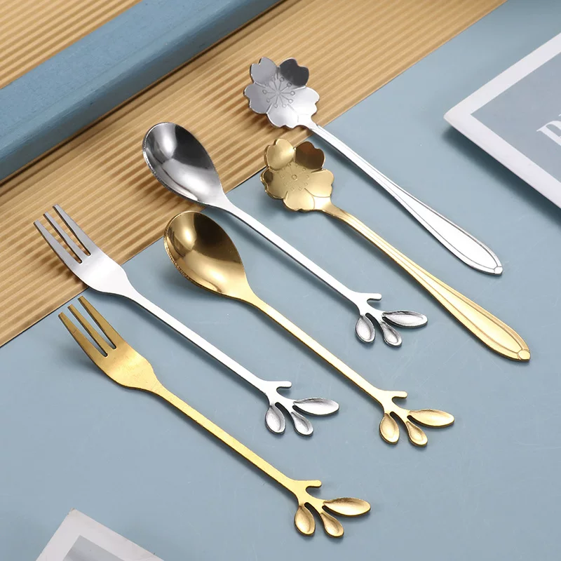 Creative mixing stick stainless steel for home use, spoon, Birthday gift