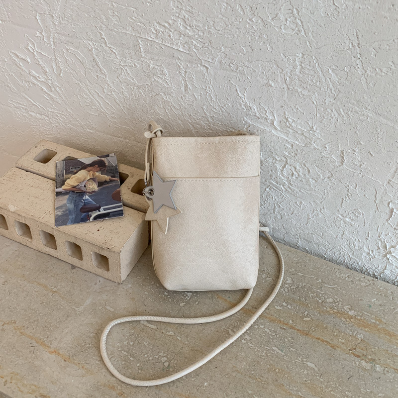 Fresco y dulce bolso de dopamina de moda diaria simple bolso de hombro nicho personalidad de tendencia de viaje bolso móvil