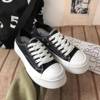 Tide, white shoes platform, footwear, universal cloth sneakers, Korean style, 2022 collection