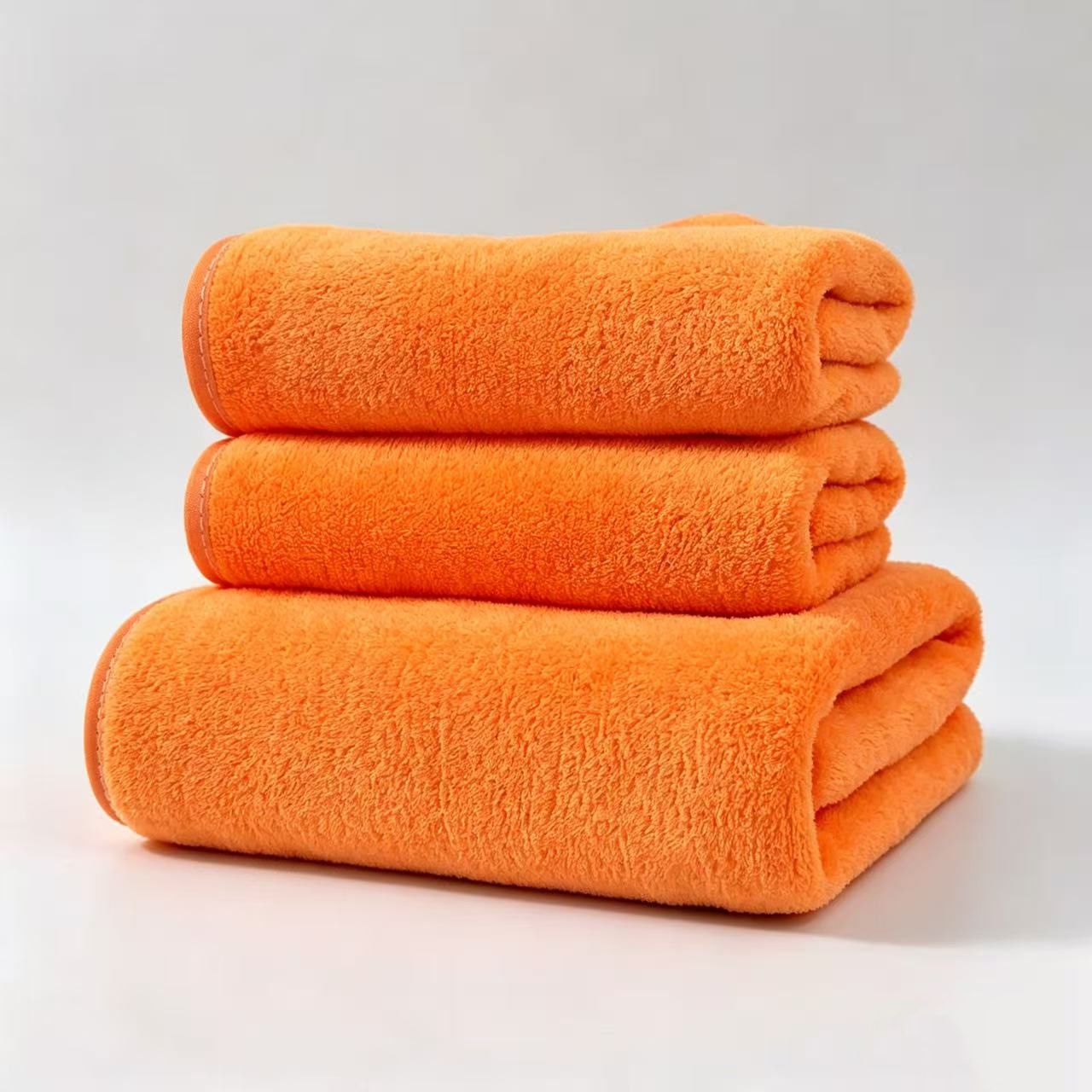 Orange yellow / Towel 35*75cm