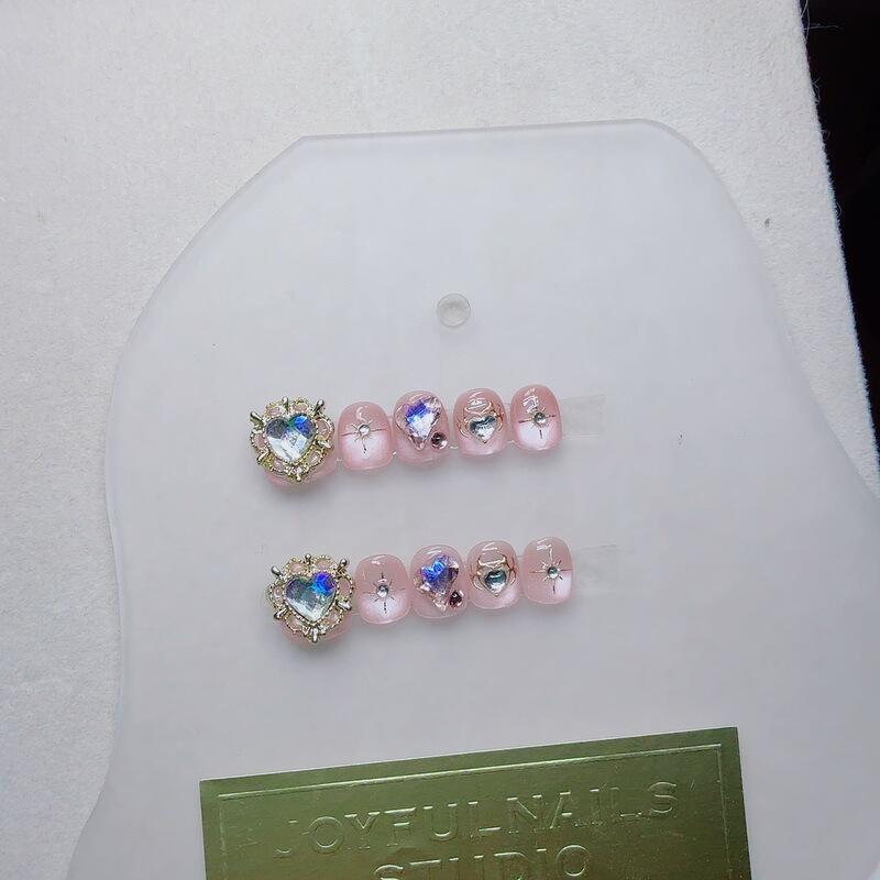 Spot Wholesale Children's Water Ice Moon Fresh Manicure Removable Patch Finished Nail Nail Patch Sailor Moon Powder Spot Wholesale Children's Water Ice Moon Fresh Manicure Removable Patch Finished Nail Nail Patch Sailor Moon Powder