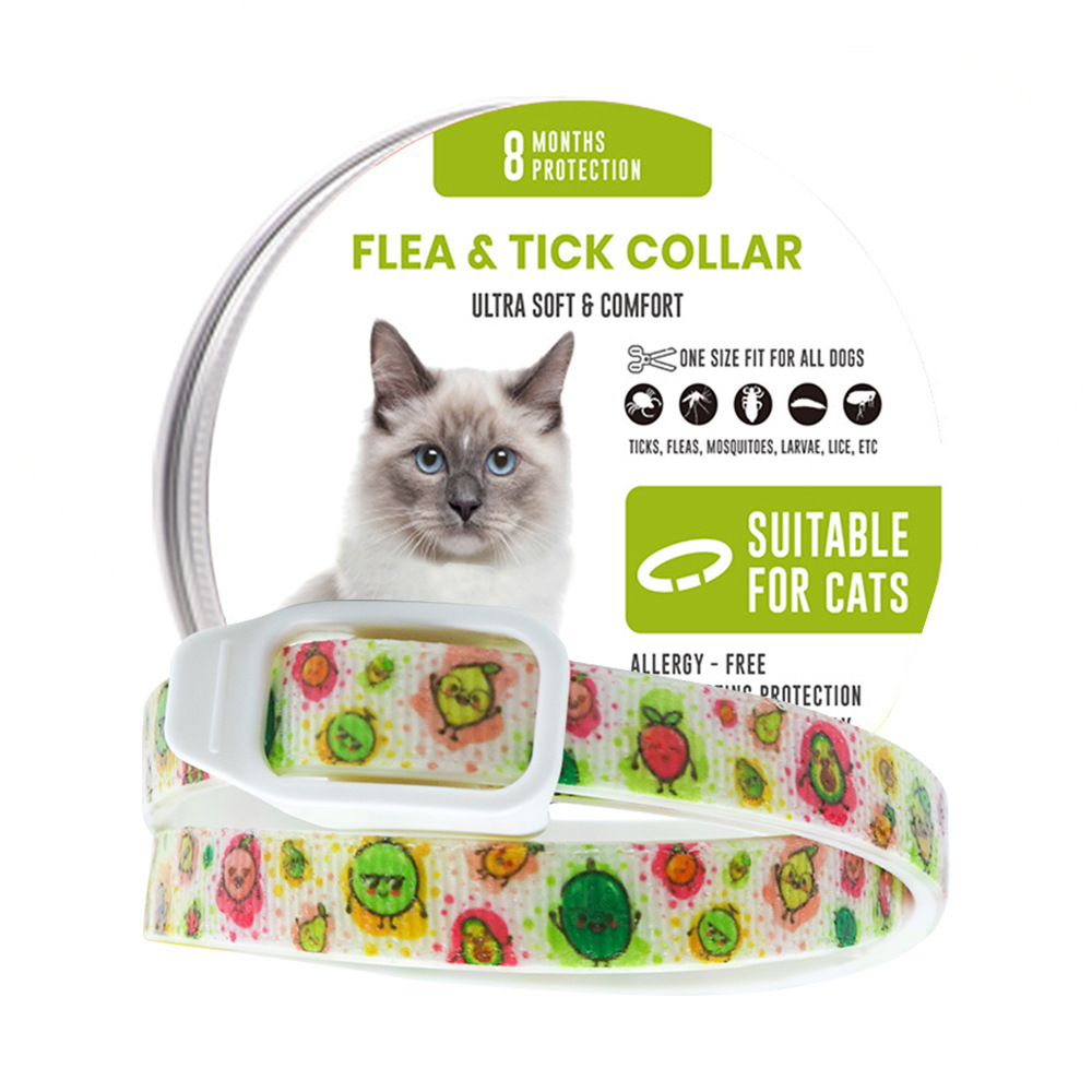 고양이용 해충 퇴치 목걸이 - 과일 놀이터