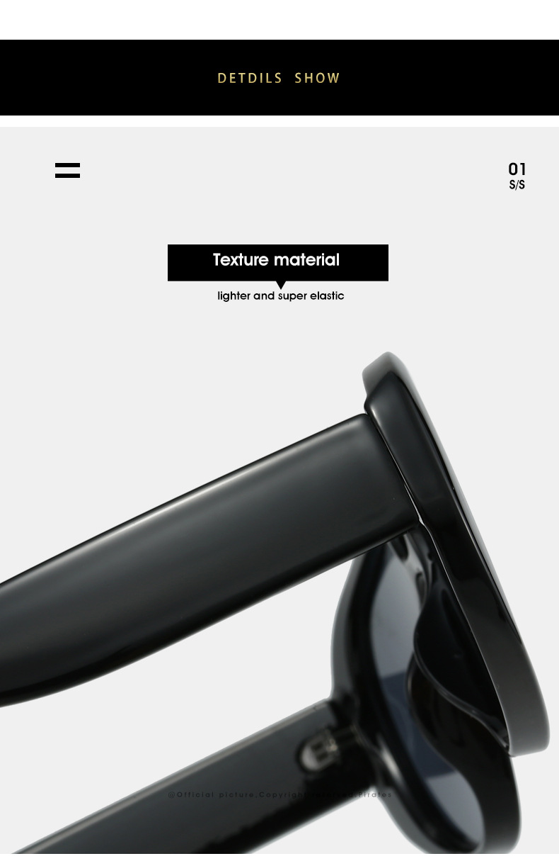 Trendy Aviator Toad Frame Sunglasses Retro High End Large Frame Anti Ultraviolet Sunglasses_voghion.com