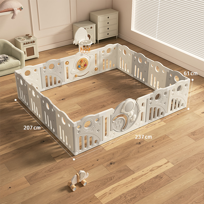Babies juego valla valla protector de bebés tierra para niños en el interior casa para niños esterradura valla sala de estar