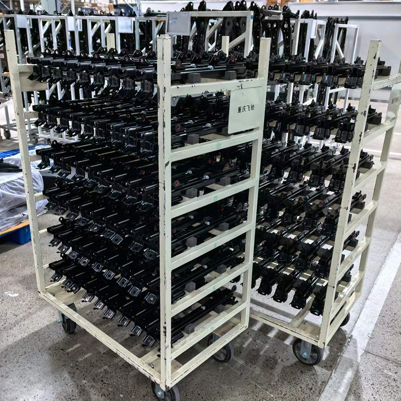 郑州 厂家汽车靠背料架工装搬运架汽车零部件周转架