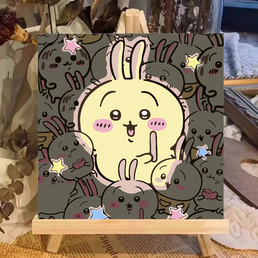 FC768 / 20*20cm 후면 패널+페인트+브러시