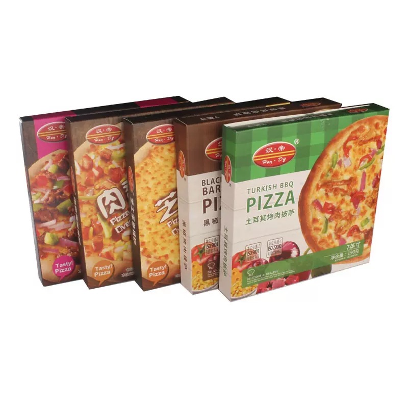 Han Emperor Pizza 7-inch, various flavors, cheese, roasted chicken, black pepper, 5-pack, 3-pack, 190g each, casual