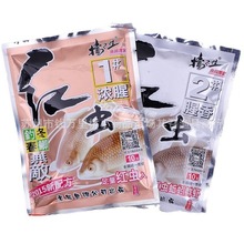 LG鱼饵 红虫1# 红虫2# 浓腥腥香味饵料钓鲫鱼鱼饵100g