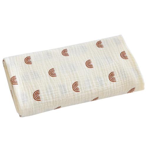 Newborn baby wrap baby pure cotton double-layer gauze delivery room swaddling wrap children's bath towel four-season universal blanket
