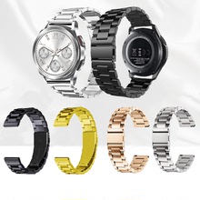 手表配件钢表带不锈钢快拆蝴蝶扣表带男22mm适用dw表带批发