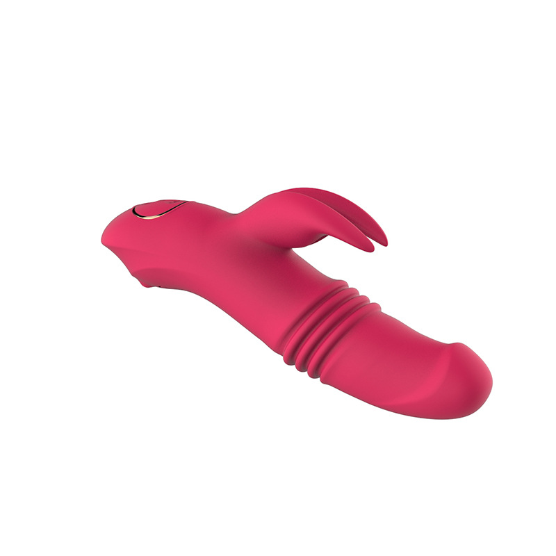 多頻伸縮兔子棒自動伸縮震動棒AV棒女用自慰棒調(diào)情按摩棒廠家直銷