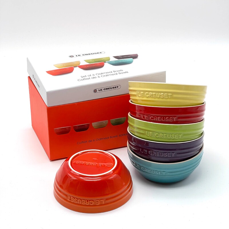 Eating Bowl Creative Rainbow Bowl Rice Bowl Good-Looking Household Ceramic Anti-Scalding High-Value Bowl Underglaze Color Tableware Set