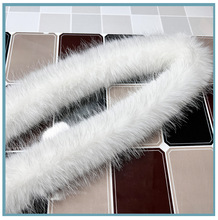 仿狐狸毛条鞋包衣饰花边辅料假毛边袖口人造毛汉服帽檐毛毛绒条