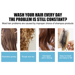 West&Month蛋白直發膏免拉直持久定型撫平毛躁開叉修護受損柔順膏