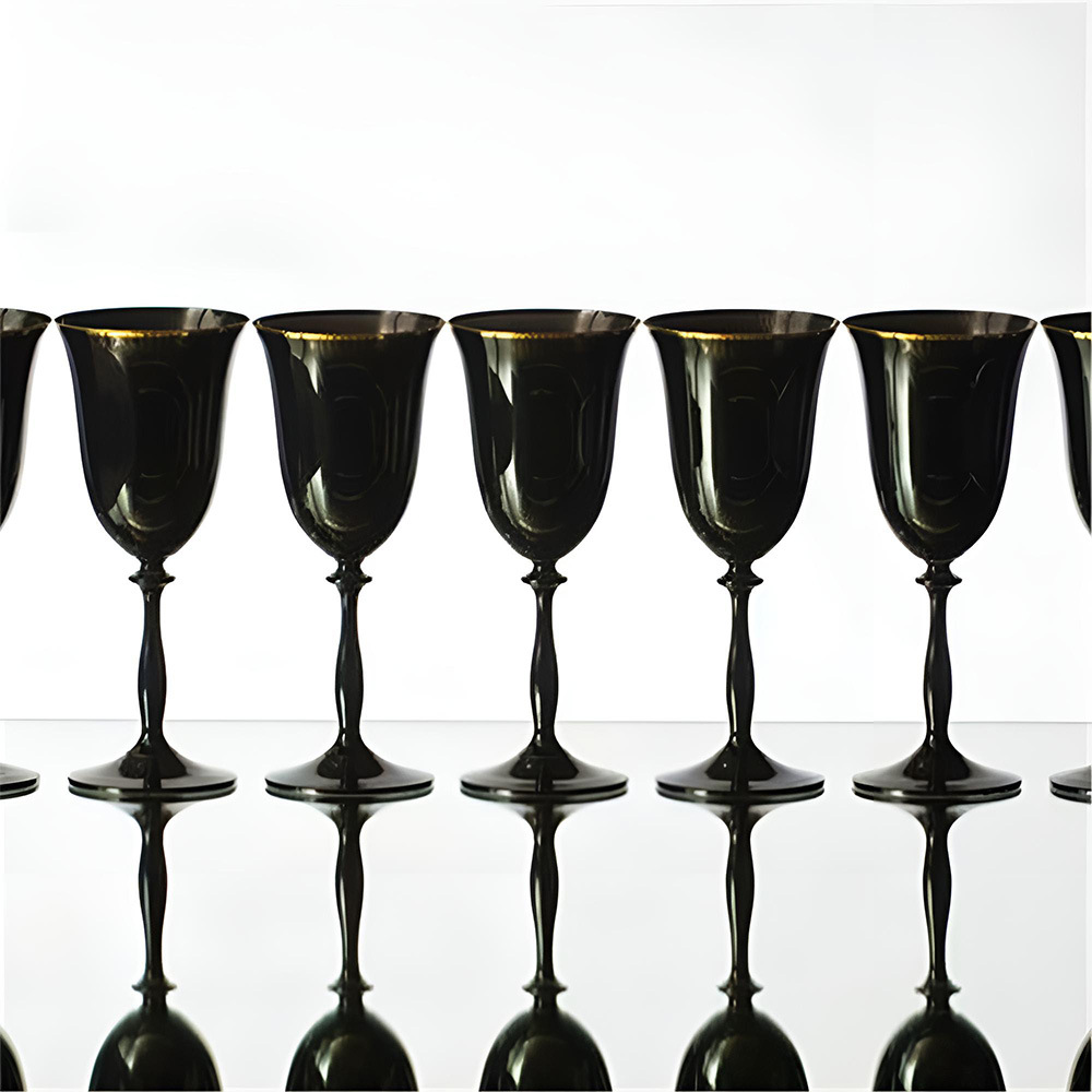 Jin Baijia copa de color creativo copa de vino Mesa copa de champán copa de cóctel de alto aspecto vidrio