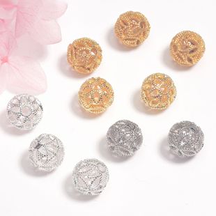 ��ɫ18K����U�ջ���������A��DIY�ֹ�����朾��K������