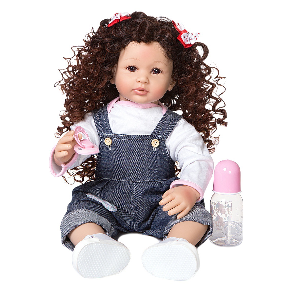 60cm renacido niño simulación bebé renacido muñeca de suministro de comercio exterior WISH AliExpress EBAY