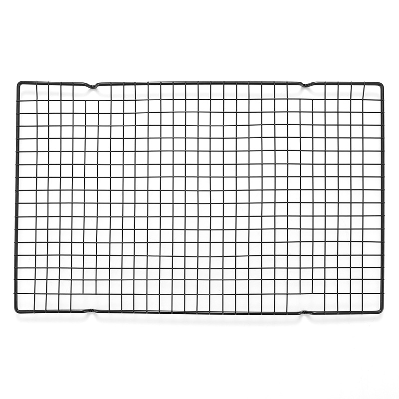 Cuadrado de refrigeración para hornear estante de barbacoa antiadherente pan de pastel de red de refrigeración en frío soporte de horno de red barbacoa al aire libre