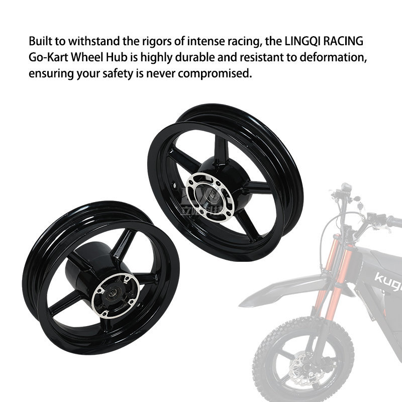 KUGOO Tuttio Soleil 01 Electric Off-Road Motorcycle Accessories 13inch Front and Rear Aluminum Rim Tires and Hubs