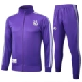 A2504 #   2526 long pull real madrid purple retro edition-real madri