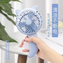 创意手压风扇便捷卡通小猫儿童手动小风扇幼儿园小学儿童节礼品
