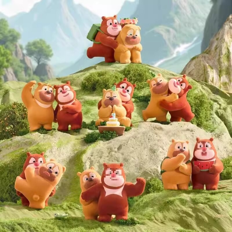 In-Stock Bear Comes Out Bear Big Bear 2 Our Blind Box Figures Decoration Movie Merchandise Gifts