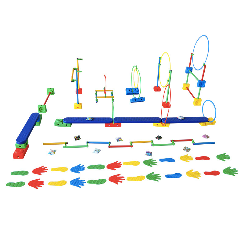 Vientiane combinación de equipos de entrenamiento sensorial para niños juego de equilibrio para jardín de infantes juguetes y ayudas de enseñanza fuera del hogar