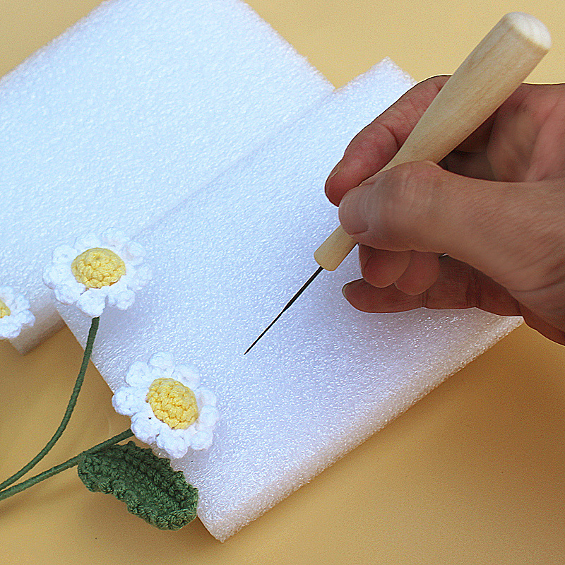 羊毛毡戳戳乐手工diy制作工具泡沫工作台加强垫子加硬海绵泡沫垫