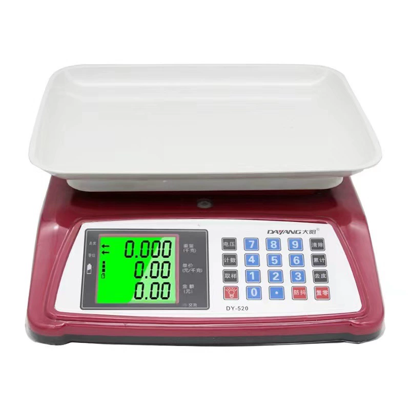Бытовые электронные кухонные весы новые ценовые весы небольшие пищевые весы цветные граммовые весы 40 кг
