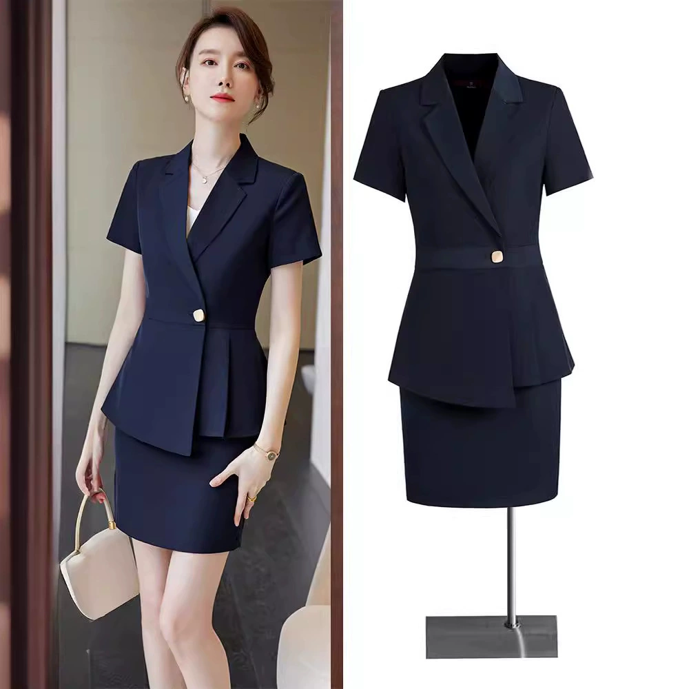 Профессиональные рабочие костюмы, короткие рукава, индивидуальный пошив рабочей одежды для менеджеров и супервайзеров отелей