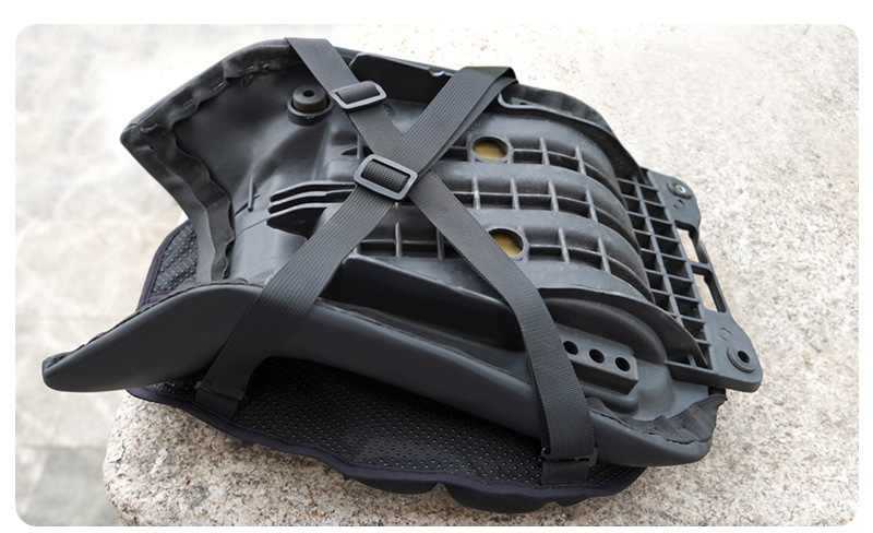 Jft Motorcycle Seat Cushion Cover Waterproof Airbag Inflatable Electric Vehicle Universal Breathable Insulated Seat Cushion Upgrade and Modification