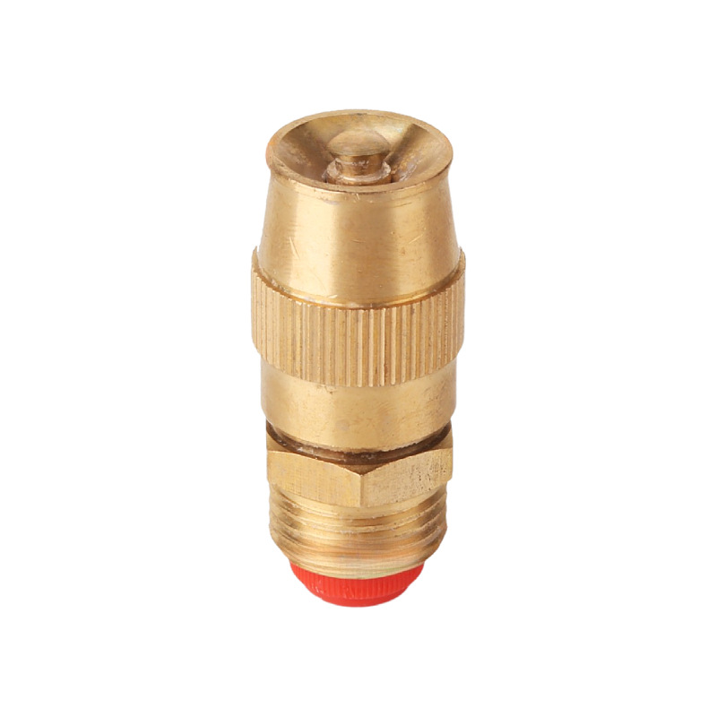 4 puntos generalmente todo el cobre ajustable boquilla de pulverización 42 gramos jardín de pulverización automática pulverización atomización boquilla de enfriamiento