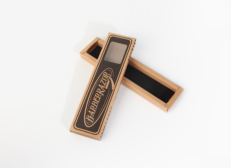 Professioneel heren scheermes met houder voor kappersgebruik_voghion.com