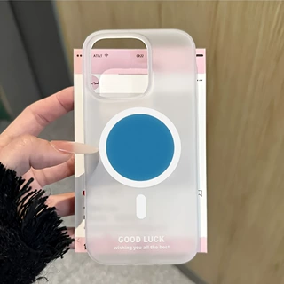ins风温柔蓝圆圈适用iPhone18pro手机壳苹果16可爱15新款14磁吸13