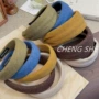 复古简约纯色彩色头箍