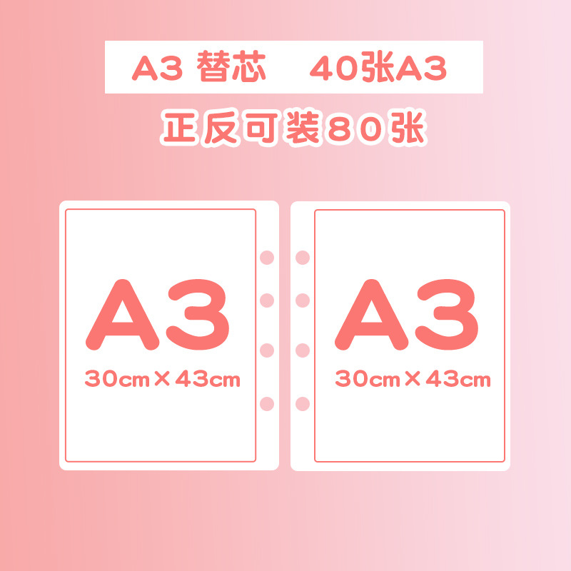 替芯（A3/40张）
