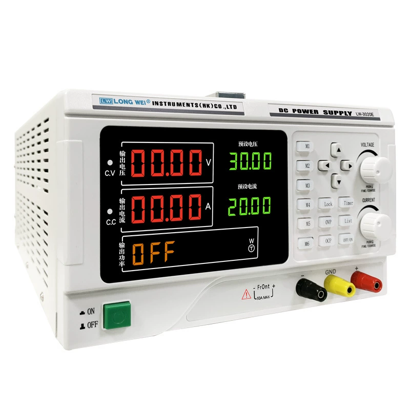 Longwei New программируемый лабораторный источник питания постоянного тока 30V20A/60V20S повышенной мощности с управлением напряжением